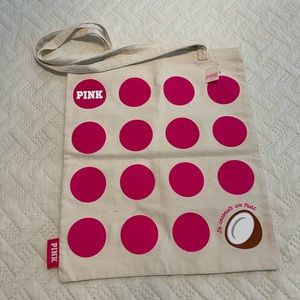 Victoria Secret/PINK canvas tote